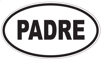 PADRE - Oval Magnet