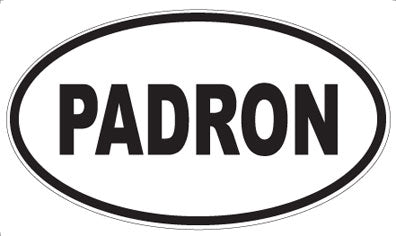 PADRON - Oval Magnet