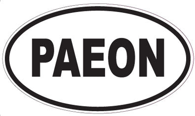 PAEON - Oval Magnet