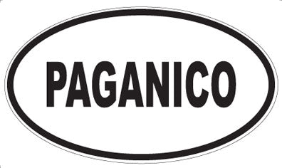 PAGANICO - Oval Magnet