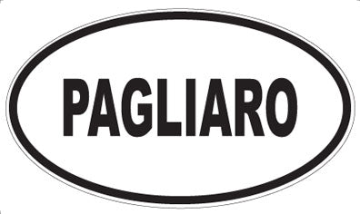 PAGLIARO - Oval Magnet