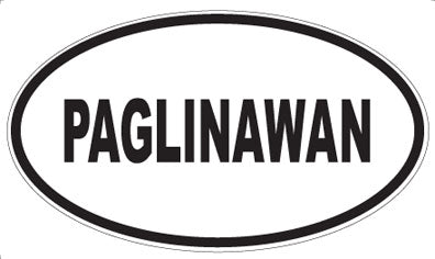 PAGLINAWAN - Oval Magnet