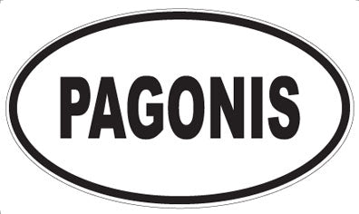 PAGONIS - Oval Magnet