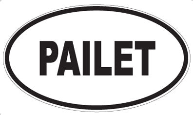 PAILET - Oval Magnet