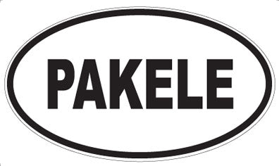 PAKELE - Oval Magnet