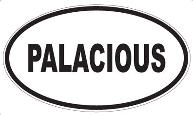 PALACIOUS - Oval Magnet
