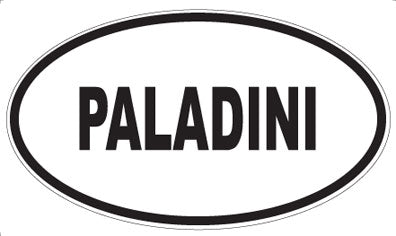 PALADINI - Oval Magnet