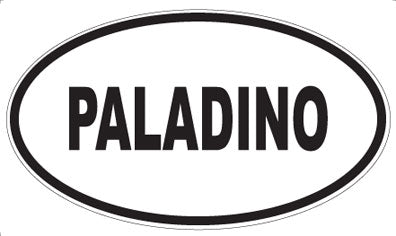 PALADINO - Oval Magnet
