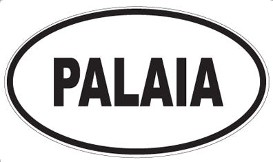 PALAIA - Oval Sticker