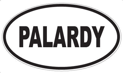 PALARDY - Oval Magnet