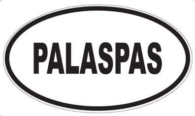PALASPAS - Oval Magnet