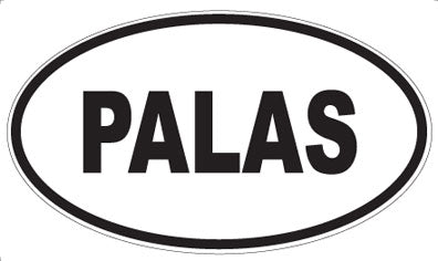 PALAS - Oval Magnet