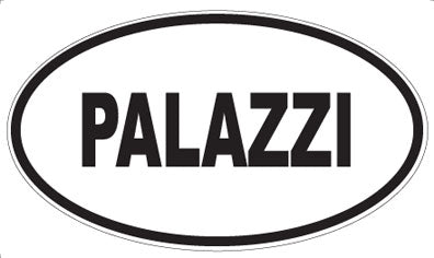 PALAZZI - Oval Magnet