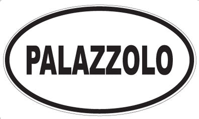 PALAZZOLO - Oval Magnet