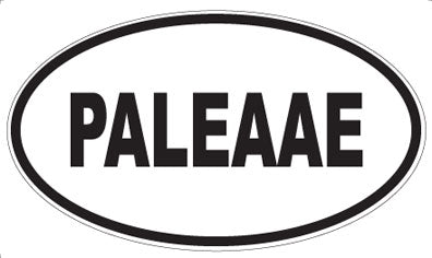 PALEAAE - Oval Sticker