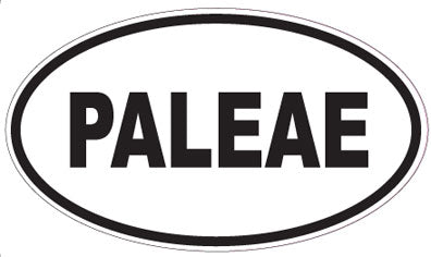 PALEAE - Oval Sticker
