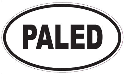 PALED - Oval Magnet