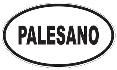 PALESANO - Oval Sticker