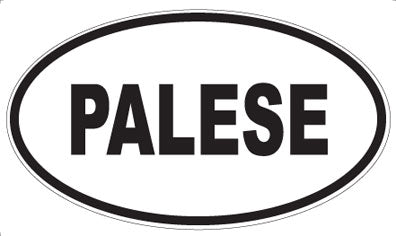 PALESE - Oval Magnet