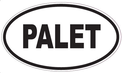 PALET - Oval Magnet