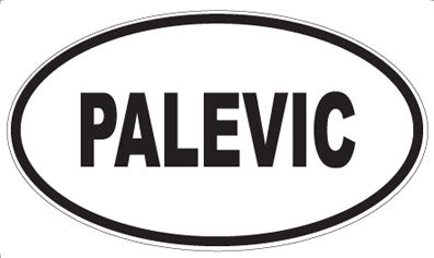 PALEVIC - Oval Magnet