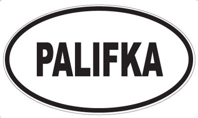 PALIFKA - Oval Sticker