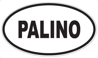 PALINO - Oval Sticker