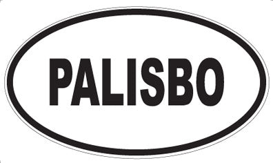 PALISBO - Oval Magnet