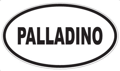 PALLADINO - Oval Magnet