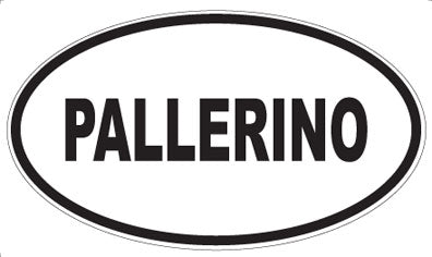 PALLERINO - Oval Sticker