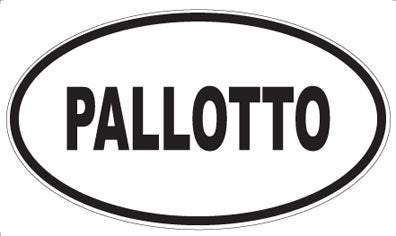 PALLOTTO - Oval Magnet