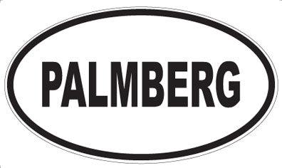PALMBERG - Oval Magnet