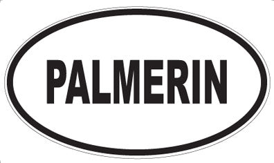 PALMERIN - Oval Sticker