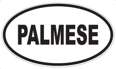 PALMESE - Oval Magnet
