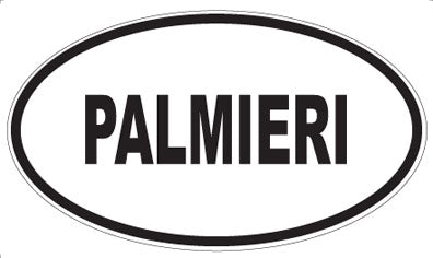 PALMIERI - Oval Magnet