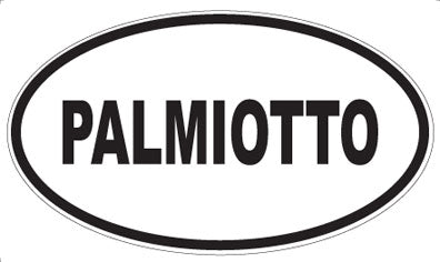 PALMIOTTO - Oval Magnet