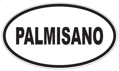PALMISANO - Oval Magnet