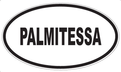 PALMITESSA - Oval Magnet