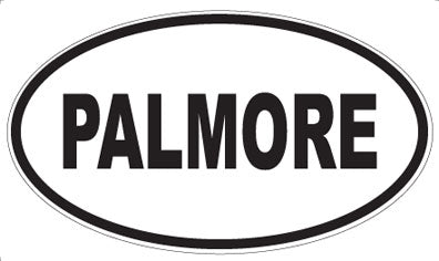PALMORE - Oval Magnet