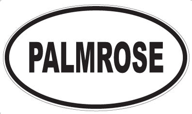 PALMROSE - Oval Magnet