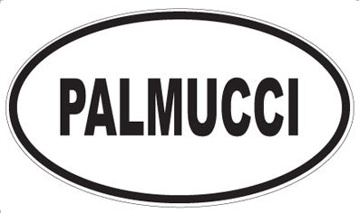 PALMUCCI - Oval Magnet
