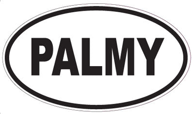 PALMY - Oval Magnet