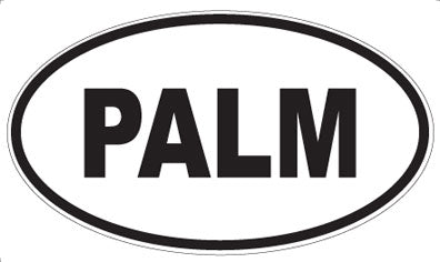 PALM - Oval Magnet