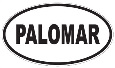 PALOMAR - Oval Magnet