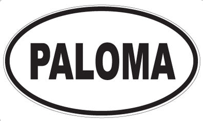 PALOMA - Oval Magnet