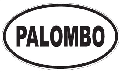 PALOMBO - Oval Sticker