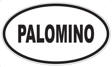 PALOMINO - Oval Sticker