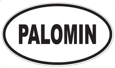 PALOMIN - Oval Magnet