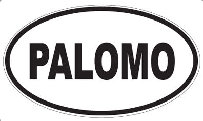 PALOMO - Oval Sticker