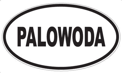 PALOWODA - Oval Magnet